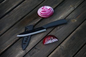 Always Cover Your Knives With A Protective Sheath When Not In Use